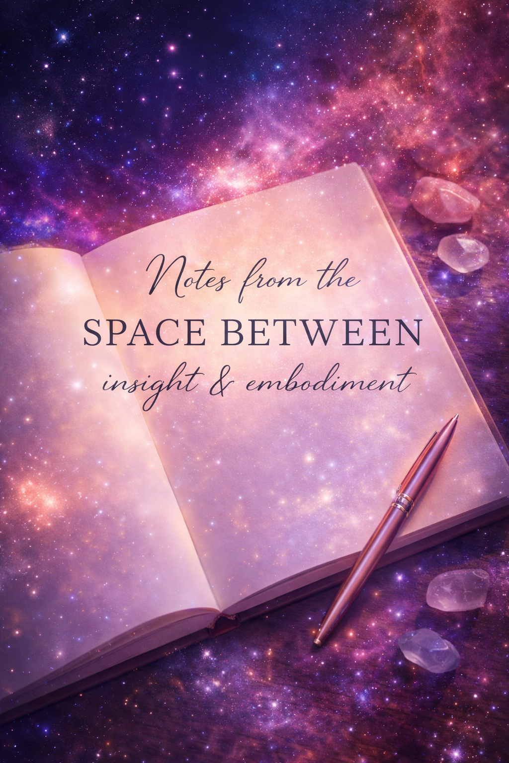 the space between